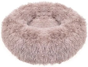 Culcus moale, pentru caine/pisica, cafeniu, 60 cm
