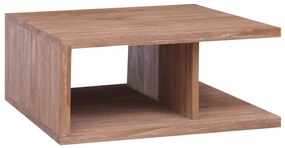vidaXL Măsuță de cafea, 70x70x30 cm, lemn masiv de tec