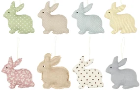 Iepure din material textil - mai multe culori