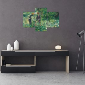 Tablou - Auguste Renoir, Picking Flowers, reproducere (90x60 cm)