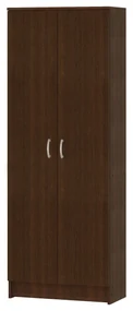 Biblioteca haaus Flint, 2 Usi, Wenge, 70 x 32 x 196 cm