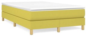 3120605 vidaXL Cadru de pat box spring, verde, 120x200 cm, textil