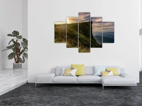 Tablou - Femei la stânci (150x105 cm)