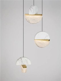 Lustra decorativa cu 3 pendule LED 3000K DORIN