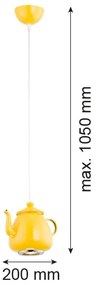 Argon 3651 - Lampa suspendata JAMAJKA 1xGU10/50W/230V