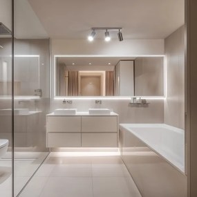 Spot pentru baie Brilagi SELE 3xGU10/30W/230V IP44 crom lucios