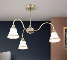 Candelabru stil clasic cu 3 brate Maja DLU 1700/3 Patina OR