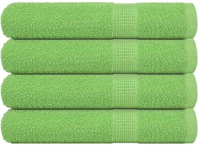 vidaXL Prosoape de saună, FROGN, 4 buc., verde măr, 80x200 cm, 360 g/m²