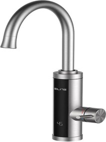 Robinet electric incalzire apa instant Elite EHD-1509, 3300 W, Montare blat, Rotire 360°, Afisaj LED, IPX4, Argintiu