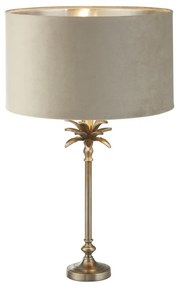 Veioza, Lampa de masa eleganta Palm taupe