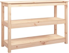vidaXL Masă consolă, 110x40x74 cm, lemn masiv de pin