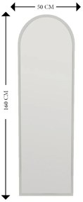 Oglinda Emma White 50 x 160 cm