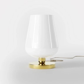 Veioza design italian din alama si sticla Talis