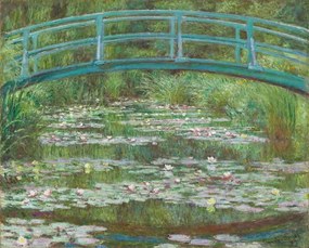 Claude Monet - Artă imprimată The Japanese Footbridge, 1899, (40 x 30 cm)
