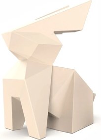 Decoratiune/ Statueta exterior sau interior ORIGAMI USAGI, mat