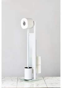 WENKO 21565100 - Perie WC RIVALTA 18x70 cm alb/negru