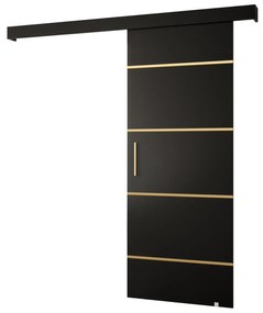 Uși culisante 70 cm Slavdro 4 (negru mat). 1108755