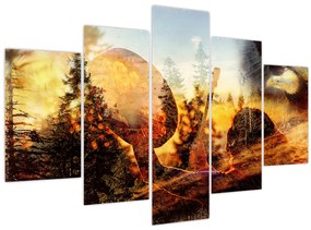 Tablou - Motiv șamanic (150x105 cm)