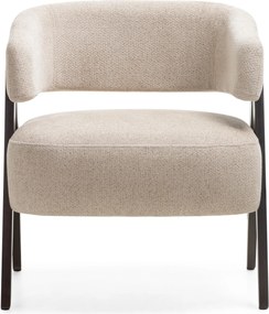 OFERTA Fotoliu design bej MIZU II. calitate