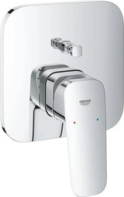 Baterie cada-dus incastrata Grohe Cubeo crom lucios fara corp ingropat