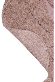 Covor pentru copii roz lavabil/țesut manual din bumbac 120x180 cm Monstera Vintage Nude – Lorena Canals