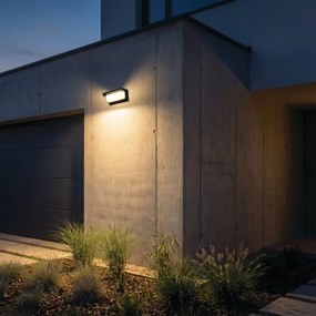 Kanlux 45816 - Aplica de perete pentru exterior LERTO 1xE27/15W/230V IP54 neagră