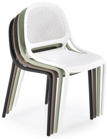 Scaun plastic K532 negru