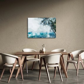 Tablou - Palmier lângă mare (70x50 cm)