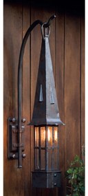 Aplica iluminat exterior din fier forjat design medieval WL 3648