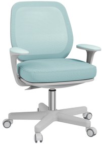 Vinsetto Scaun de Birou Ergonomic, Reglabil pe Înălțime și Respirabil, Verde | Aosom Romania