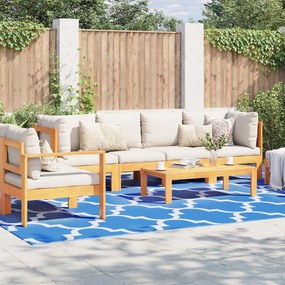 vidaXL Covor de exterior ARAKIL albastru 300 x 400 cm PP