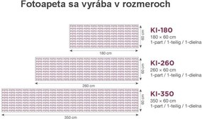 Fototapet autoadeziv pentru bucătărie orhidee în grădină Zen