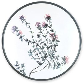 Set 6 farfurii de desert din ceramică My Ceramic Flower, 20 cm