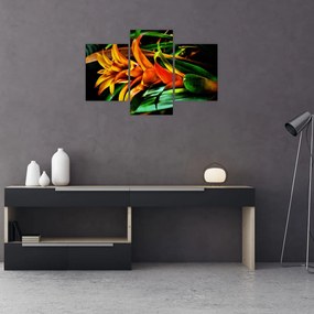 Tablou buchetului portocaliu (90x60 cm)