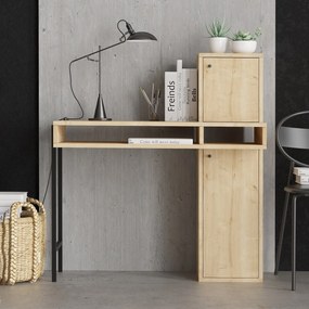 Masă PC Dove (Stejar + Negru). 1073558
