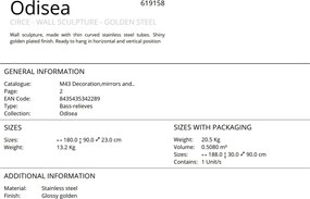 Decoratiune de perete XXL design lux Drako