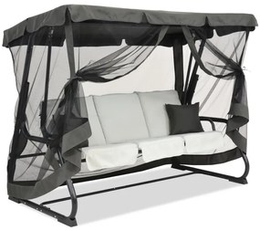 Balansoar grădină din metal Valencia Garden Point gri