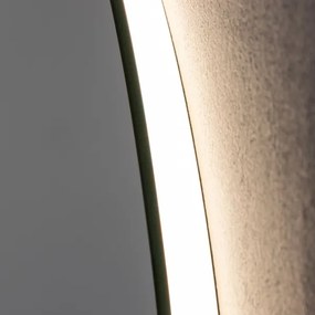 Brilagi - Oglindă DEMI ECO LED reglabilă, 12W/230V, cu încălzire anti-aburire și iluminare LED integrată, Ø 60 cm, IP44