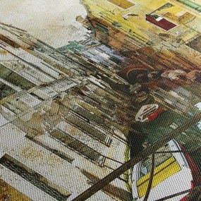 Tablou - Strada din Veneția (120x50 cm)
