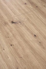 Masa de cafea Baretti extensibila stejar artizan/negru L130-170 cm