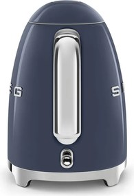 Ceainic electric SMEG KLF03NBEU, 2400 W, 1,7 l, bază rotativă la 360°, finisaj lucios, albastru marin