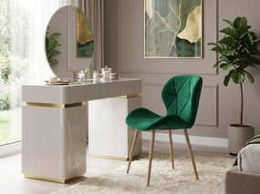 Scaun de dining MANGO VELVET, verde