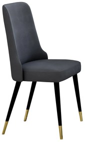 Scaun de sufragerie Sheron (gri închis). 1036009