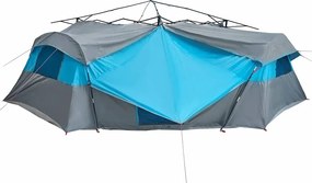 vidaXL Cort interior cu acoperiș albastru 520 x 520 x 190 cm tafta