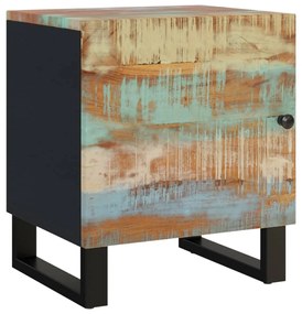345212 vidaXL Noptieră, 40x33x46 cm, lemn masiv de acacia