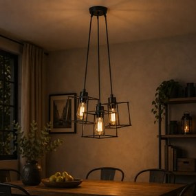 Lustra negru homs ro11440