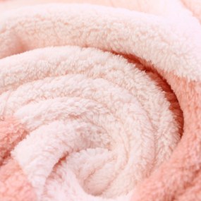 Prosop cu uscare rapida VELMORA 50x100 cm roz, 100% microfibra