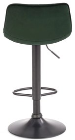 Scaun tip bar Hertha (verde închis). 1039568
