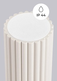 Plafonieră crem cu abajur din sticlă ø 12 cm Orbital – Sollux