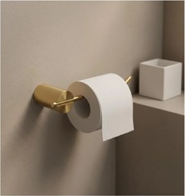 Suport hartie igienica Tomi 5809 auriu periat
